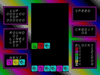 Stack Up screenshot 2 for ZX Spectrum